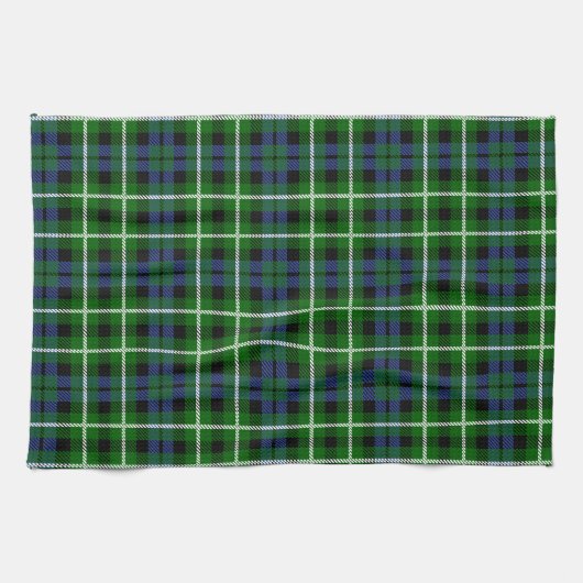 Scottish Clan Graham Tartan Pset Theedoek (Horizontaal)