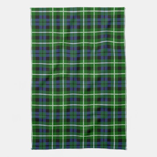Scottish Clan Graham Tartan Pset Theedoek (Verticaal)