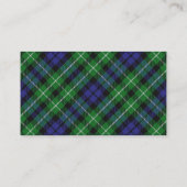 Scottish Clan Graham Tartan Pset Visitekaartje (Achterkant)