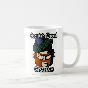 Scottish Clan Graham Tartan Scottish Koffiemok