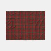Scottish Clan Grant Classic Tartan Fleece Deken (Voorkant (Horizontaal))