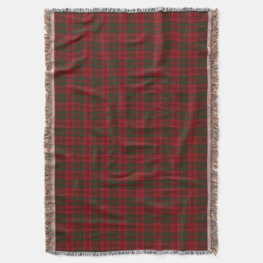 Scottish Clan Grant Tartan Deken (Voorkant Verticaal)