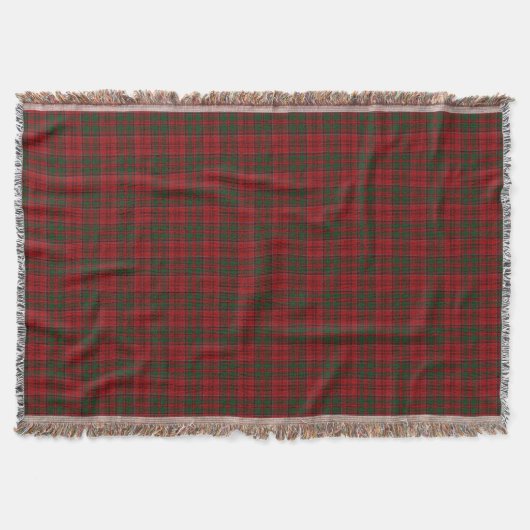 Scottish Clan Grant Tartan Deken (Voorkant)