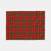 Scottish Clan Grant Tartan Pset Fleece Deken (Voorkant (Horizontaal))