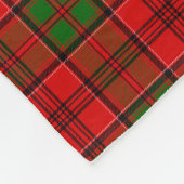 Scottish Clan Grant Tartan Pset Fleece Deken (Hoek)