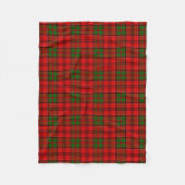 Scottish Clan Grant Tartan Pset Fleece Deken (Voorkant)