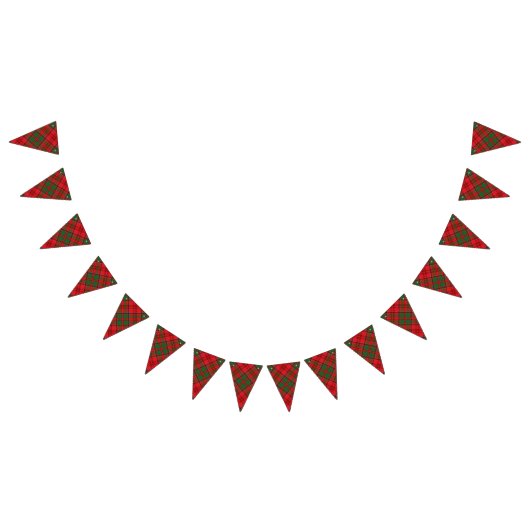 Scottish Clan Grant Tartan Vlaggetjes (Alle)