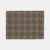 Scottish Clan Gray Tartan Pset Fleece Deken (Voorkant (Horizontaal))