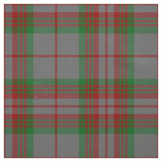 Scottish Clan Gray Tartan Pset Stof (Swatch)