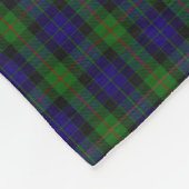 Scottish Clan Gunn Classic Tartan Fleece Deken (Hoek)