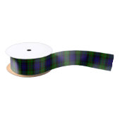 Scottish Clan Gunn Classic Tartan Satijnen Lint (Spoel)