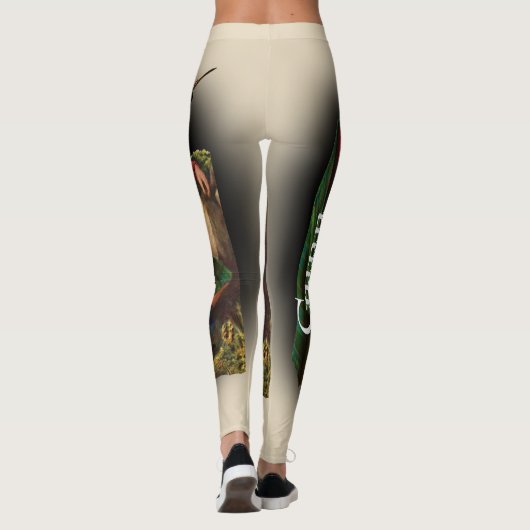 Scottish Clan Gunn door R. R. McIan Leggings (Achterkant)