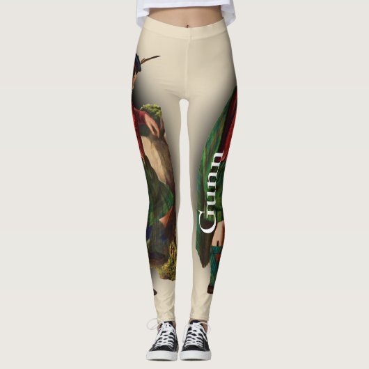 Scottish Clan Gunn door R. R. McIan Leggings (Voorkant)