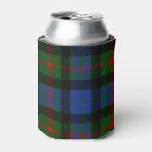 Scottish Clan Gunn Tartan Pset Blikjeskoeler (Blikje Voorkant)
