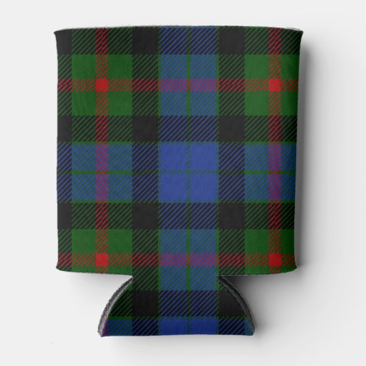 Scottish Clan Gunn Tartan Pset Blikjeskoeler (Voorkant)
