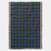Scottish Clan Gunn Tartan Pset Deken (Voorkant Verticaal)