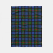 Scottish Clan Gunn Tartan Pset Fleece Deken (Voorkant)