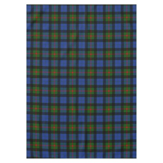 Scottish Clan Gunn Tartan Pset Tafelkleed (Voorkant)