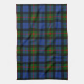 Scottish Clan Gunn Tartan Pset Theedoek (Verticaal)