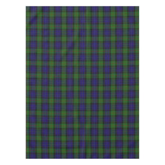 Scottish Clan Gunn Tartan Tafelkleed (Voorkant)