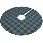 Scottish Clan Guthrie Blue Black Tartan Kerstboom Rok (Gekanteld)