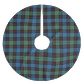 Scottish Clan Guthrie Blue Black Tartan Kerstboom Rok (Voorkant)