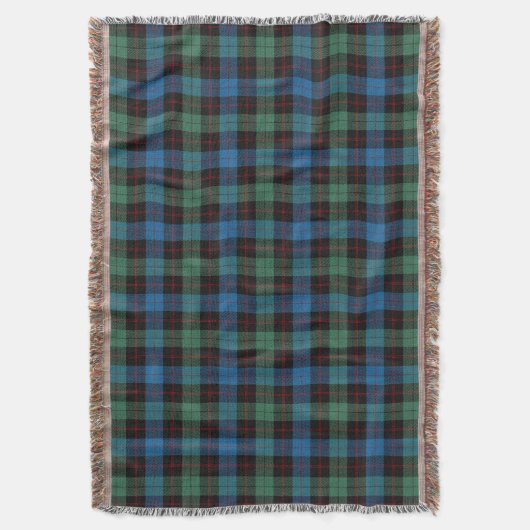 Scottish Clan Guthrie Tartan Deken (Voorkant Verticaal)