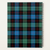 Scottish Clan Guthrie Tartan Pset Planner (Achterkant)