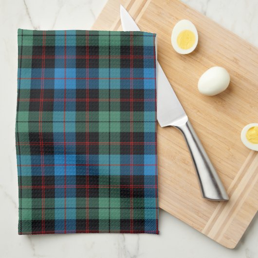 Scottish Clan Guthrie Tartan Pset Theedoek (Quarter Fold)