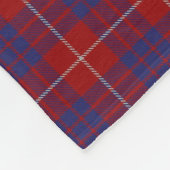 Scottish Clan Hamilton Classic Tartan Fleece Deken (Hoek)