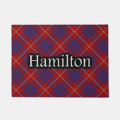 Scottish Clan Hamilton Tartan Deurmat (Voorkant)