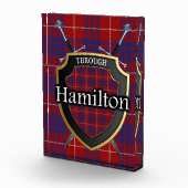 Scottish Clan Hamilton Tartan Fotoblokken (Rechts)