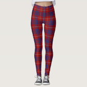 Scottish Clan Hamilton Tartan Leggings (Voorkant)