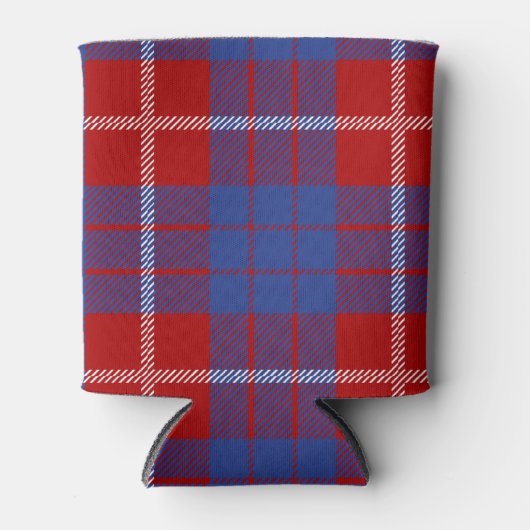 Scottish Clan Hamilton Tartan Pset Blikjeskoeler (Voorkant)