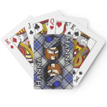 Scottish Clan Hanna Hannay Tartan Pset