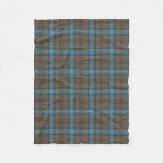 Scottish Clan Hannah Tartan Pset Fleece Deken (Voorkant)