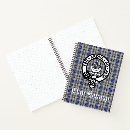 Scottish Clan Hannay Custom Bullet Journal Notitieboek (Binnen)