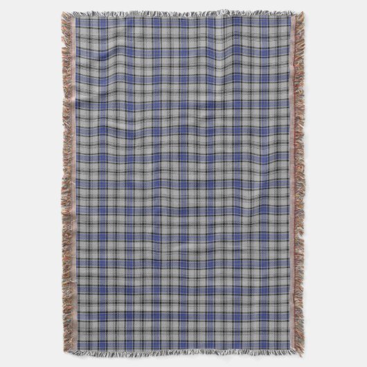 Scottish Clan Hannay Tartan Deken (Voorkant Verticaal)
