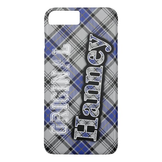 Scottish Clan Hanney Hannay Tartan Case-Mate iPhone Case (Achterkant)