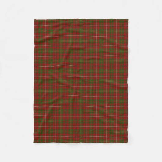 Scottish Clan Hay Classic Tartan Fleece Deken (Voorkant)