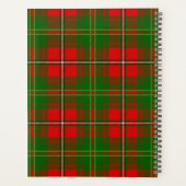 Scottish Clan Hay Tartan Pset Planner (Achterkant)