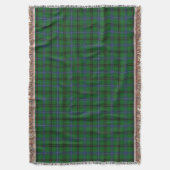 Scottish Clan Henderson Tartan Deken (Voorkant Verticaal)