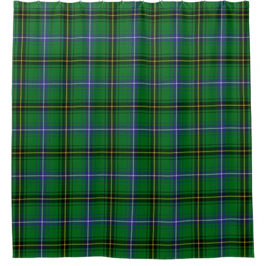 Scottish Clan Henderson Tartan Pset Douchegordijn (Voorkant)