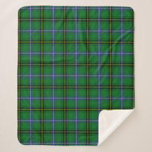 Scottish Clan Henderson Tartan Pset Sherpa Deken