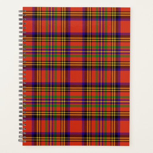Scottish Clan Hepburn Tartan Pset Planner (Voorkant)