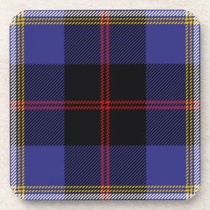 Scottish Clan Hill Tartan Pset Bier Onderzetter