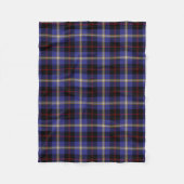 Scottish Clan Hill Tartan Pset Fleece Deken (Voorkant)