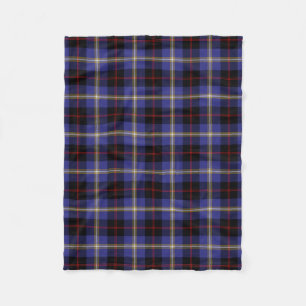 Scottish Clan Hill Tartan Pset Fleece Deken