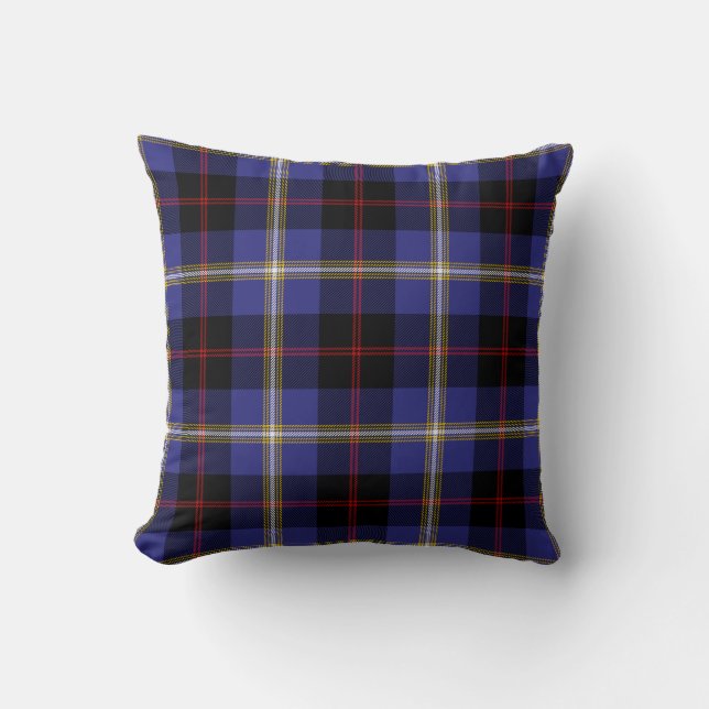 Scottish Clan Hill Tartan Pset Kussen (Voorkant)