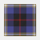 Scottish Clan Hill Tartan Pset Magneet (Voorkant)